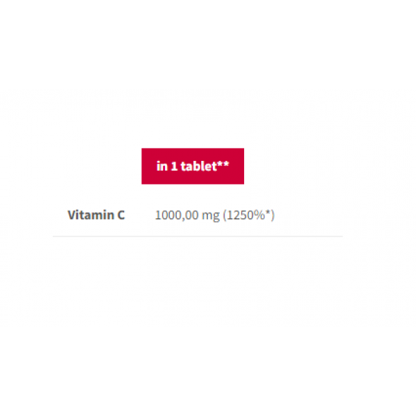 Вітамін С в шипучих таблетках, Trec Nutrition, Vitamin C Sport Effervescent Trec - 20 таб 