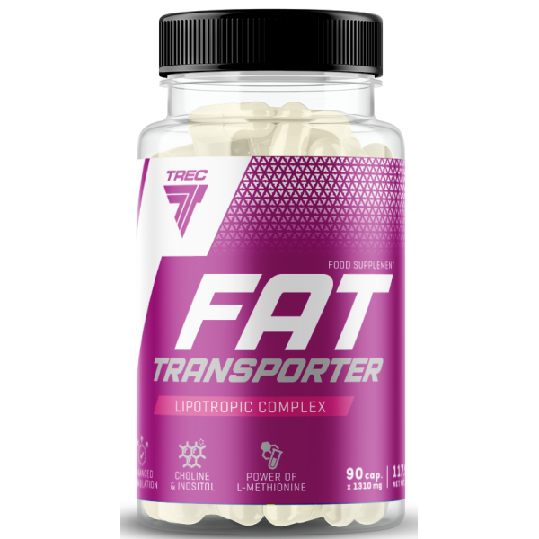 Жиросжигатель без кофеина (активатор метаболизма), Trec Nutrition, FAT Transporter - 90 капс