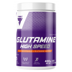 L-Глютамин со вкусом, Trec Nutrition, Glutamine High Speed - 400 г 