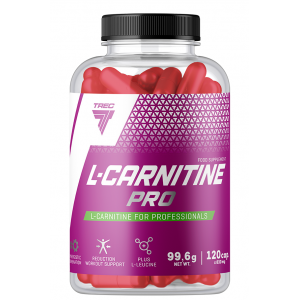 Л-карнітин + Л-лейцин, Trec Nutrition, L-Carnitine Pro - 120 капс