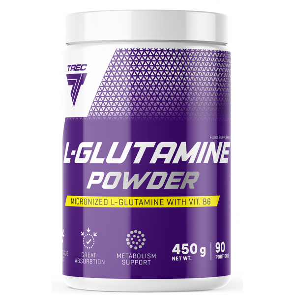 L-Глютамін, Trec Nutrition, L-Glutamine Powder - 450 г