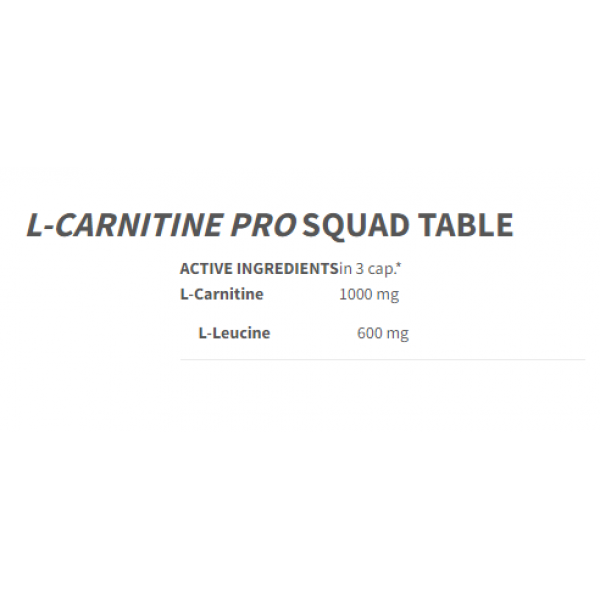 Л-карнітин + Л-лейцин, Trec Nutrition, L-Carnitine Pro - 120 капс