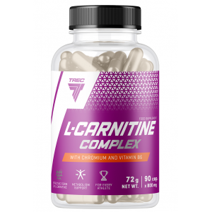 Л-карнитин + Хром, Trec Nutrition, L-Carnitine Complex - 90 капс