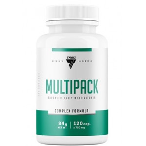 Вітамінно-мінеральний комплекс з женьшенем, Trec Nutrition, Multi Pack - 120 капс