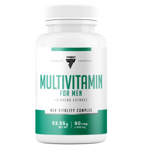 Комплекс вітамінів і мінералів для чоловіків, Trec Nutrition, Multivitamin For Men - 90 капс