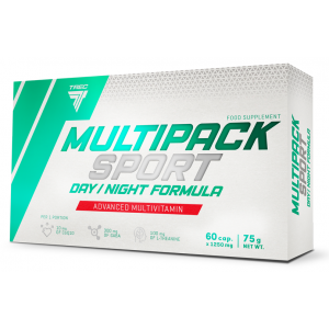 Комплекс вітамінів і мінералів (день/нічь формула),Trec Nutrition, MultiPack Sport - 60 капс