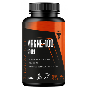 Магній, Trec Nutrition, Magne 100 Sport - 60 капс