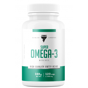 Риб'ячий жир (Омега 3) + Вітамін Е, Trec Nutrition, Super Omega-3 - 60 гель капс