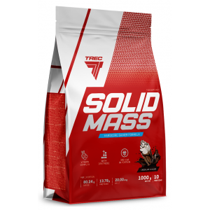 Высокоуглеводный гейнер, Trec Nutrition, Solid Mass  - 1 кг