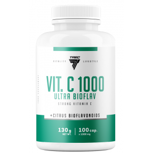 Вітамін С 1000 мг с біофлавоноїдами, Trec Nutrition, Vitamin C 1000 Ultra Bioflav - 100 капс