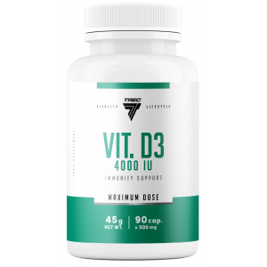 Витамин Д3 4000 МЕ, Trec Nutrition, Vitamin D3 4000 IU - 90 капс