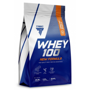 Сывороточный протеин с витаминами и минералами, Trec Nutrition, Whey 100 (New Formula) - 2 кг