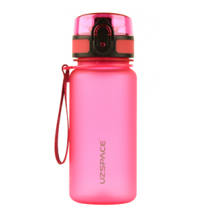 Пляшка для води, UZspace, 350 мл (рожева)