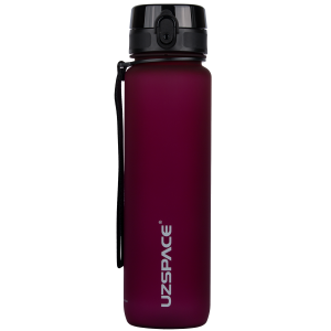 Бутылка для воды, UZspace, 1000 мл (бордовая)
