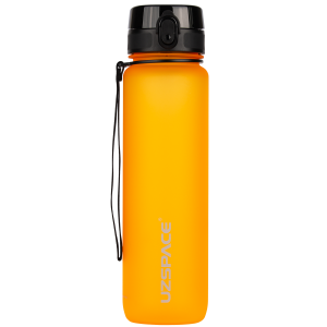 Пляшка для води 3038, UZspace, 1000 мл (помаранчева)