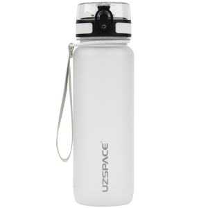  Бутылка для воды, UZspace, 800 мл (белая матовая)