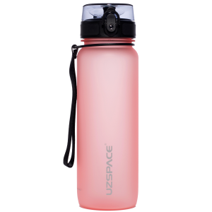 Бутылка для воды, UZspace, 800 мл (розовая)