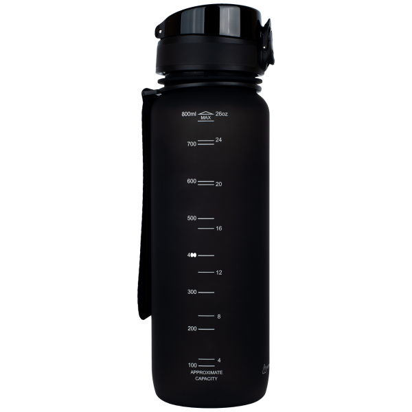  Бутылка для воды, UZspace, 800 мл (черная)