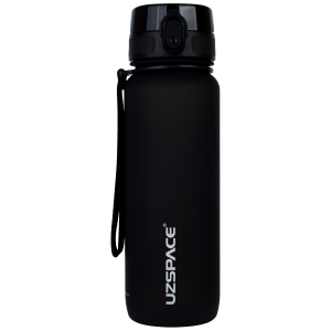  Бутылка для воды, UZspace, 800 мл (черная)