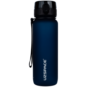  Бутылка для воды, UZspace, 800 мл (темно-синяя)