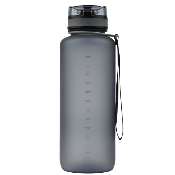 Бутилка для води, UZspace, U-type 3056  - 1500 мл (сірая)