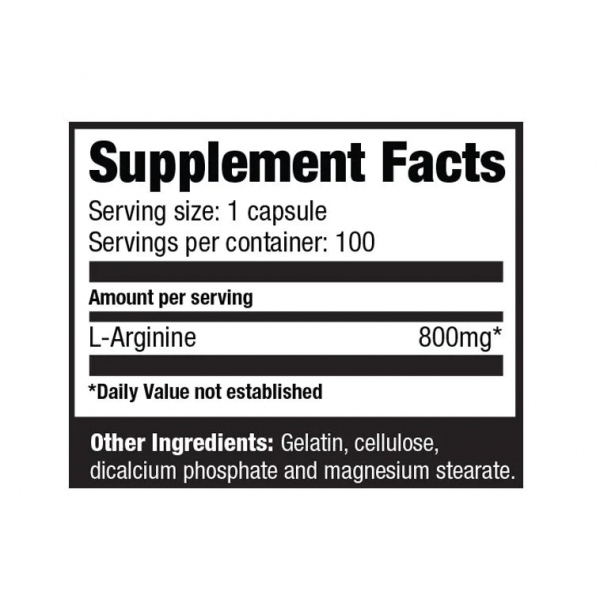 Амінокислота Аргінін, Ultimate Nutrition, Arginine Power - 100 капс