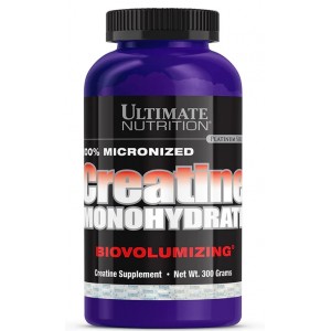 Креатин моногидрат, Ultimate Nutrition, Creatine Monohydrate - 300 г