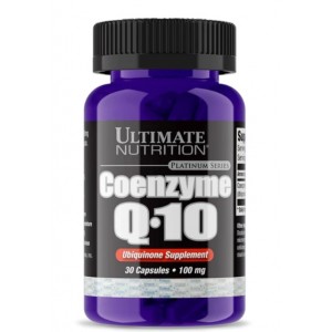 Коэнзим Q10 (Убихинон), Ultimate Nutrition, Coenzyme Q10 100 мг - 30 капс