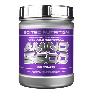 Сироваткові комплексні амінокислоти, Amino 5600 Scitec Nutrition - 200 таб