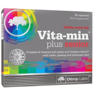 Витаминный комплекс для пожилых мужчин, Olimp Labs, Vita-min plus for men - 30 капс