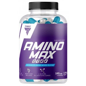 Комплексные аминокислоты, Trec Nutrition, Amino MAX 6800 - 160 капс