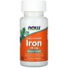 Железо (бисглицинат железа), NOW, Iron 36 мг - 90 капс