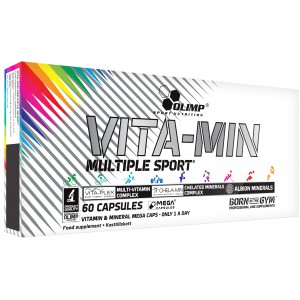 Комплесные витамины с минералами (день-ночь формула), Olimp Labs, Vita-min Multiple Sport - 60 капс