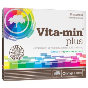Витаминно-минеральный комплекс на каждый день, Olimp Labs, Vita-min Plus - 30 капс