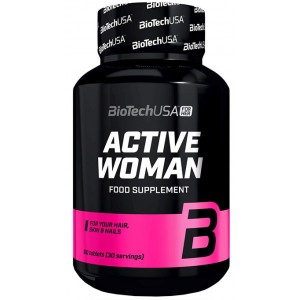 Женский комплекс витаминов, BioTechUSA, Active Woman BioTech - 60 таб