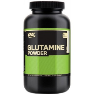 Глютамін амінокислота, Optimum Nutrition, Glutamine Powder - 150 г