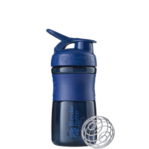 Шейкер SportMixer с шариком 590 ml Navy