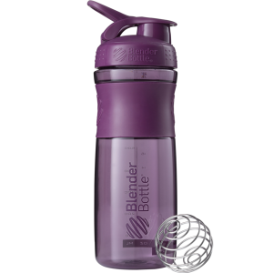 Шейкер Blender Bottle, SportMixer з кулькою 820 ml Plum