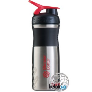 Шейкер Stainless Steel c шариком 820 ml Steel Red