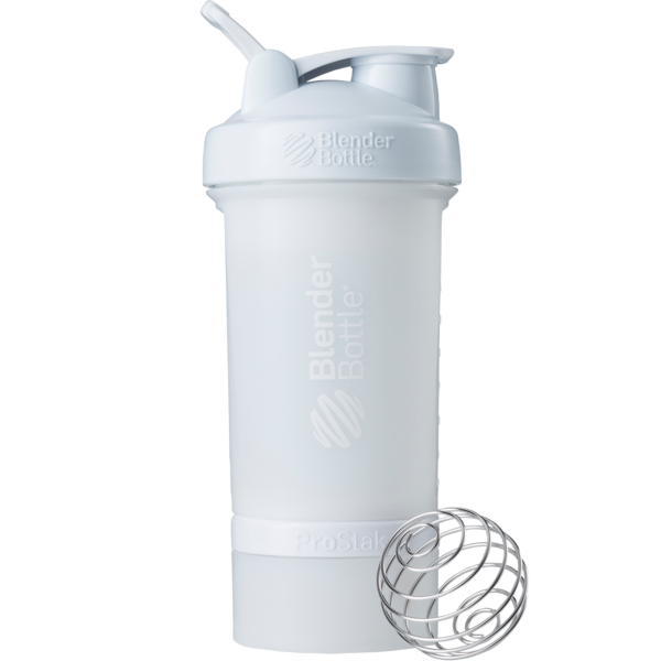 Шейкер ProStak c шариком 650 ml White