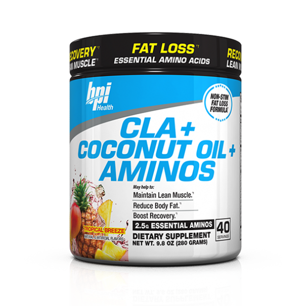 CLA PLUS COCONUT OIL PLUS AMINOS 280 грамм