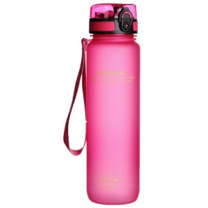Бутылка для воды 1000 мл (рожева)