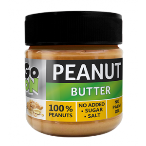 Арахісова паста (гладка), GoOn Nutrition, Peanut butter - 180 г