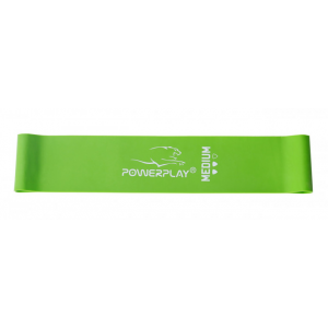 Фитнес резинка, PowerPlay, 4114 Light Зелена