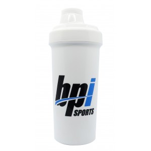 Shaker bottle 750 ml BPI white