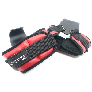 Крюки для тяги (MFA-445.4) SporterGYM - Черный/Красный