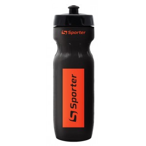 Пляшка для води, SporterGYM, Water bottle 700 ml - Чорна