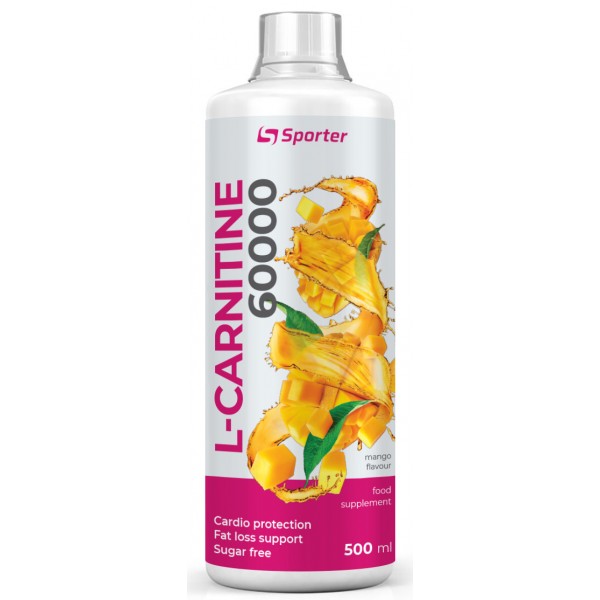 Карнітин 60.000, Sporter, L- carnitine 60000 - 500 мл