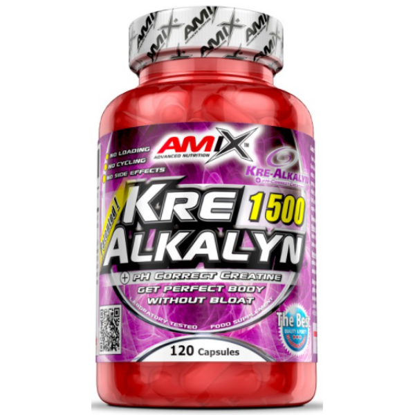 Креатин Кре-Алкалін, Amix, Kre-Alkalyn - 120 капс