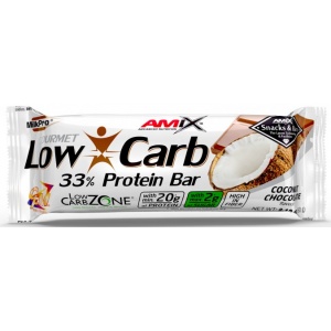 Протеиновый батончик, Amix, Low-Carb 33% Protein Bar - 60 г